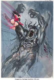 Bill Sienkiewicz - Elektra: Assassin