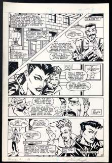 Pander Brothers | Grendel: Devil’s Legacy #2 / Pg. 18 - Original Page by the Pander Brothers | Pander Brothers