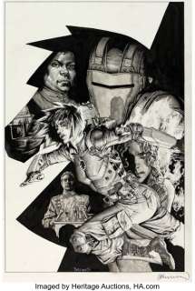Bermejo, Lee - Lee Bermejo Checkmate #1 Cover Original Art (DC, 2006)....