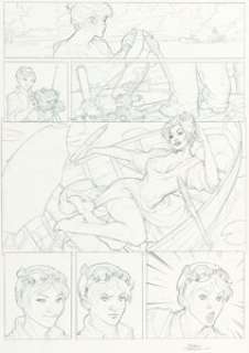 Dodson, Terry | Terry Dodson Songes: Coraline #1 Story Page 14 Original Art (Les Humanos, 2006).... | Heritage