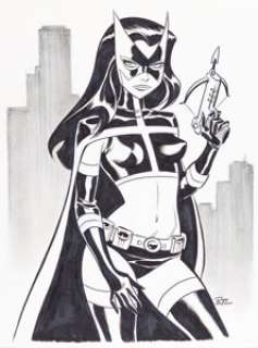 Timm, Bruce - Bruce Timm - Huntress Illustration Original Art (undated)....