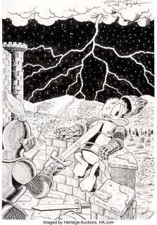 Rosa, Don | Don Rosa The Life and Times of Scrooge McDuck - Uncle Scrooge #289 Cover Original Art (Gladstone, 1994).... | Heritage