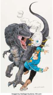 Wrightson, Bernie | Bernie Wrightson Captain Sternn: Running Out of Time #2 Cover Original Art (Kitchen Sink Press, 1993).... | Heritage