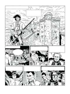 Marniquet, Frédéric | Marniquet, Frédéric - Planche originale - Spirits of Scotland T3 - Le Trésor du pendu - (2022) | Catawiki