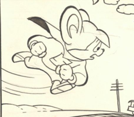 Gross- SuperMouse, Original Art | Russ Cochran