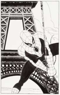 Sale, Tim - Tim Sale Spider-Man: Blue #5 Splash Page 13 Original Art (Marvel, 2002)....