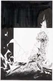 Capullo, Greg - Greg Capullo, Todd McFarlane, and Chance Wolf Spawn #65 Splash Page 20 Original Art (Image, 1997)....