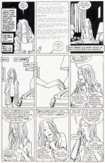 Kristiansen, Teddy - Teddy Kristiansen Sandman #64 Story Page 23 Original Art (DC, 1994)....