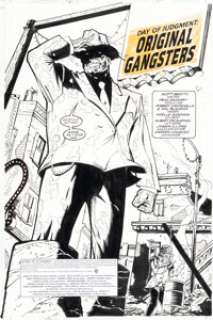 DC Artist - Dean Zachary, Robert Campanella, and Sal Buscema Batman: Day of Judgement #1 Splash Page 2 Original Art (DC, 1999)...