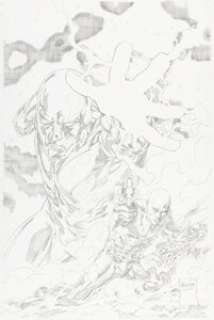 Pagulayan, Carlo - Carlo Pagulayan Silver Surfer #3 Cover Original Art (Marvel, 2011)....