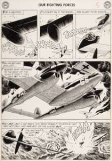 Heath, Russ | Russ Heath Our Fighting Forces #38 Story Page 5 Original Art (DC, 1958).... | Heritage