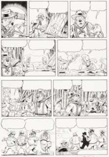 Rosa, Don | Don Rosa Kalle Anka & C:o [Donald Duck & Company] #10-1994 Story Page 13 Uncle Scrooge Original Art (Egmont, 1994)... | Heritage