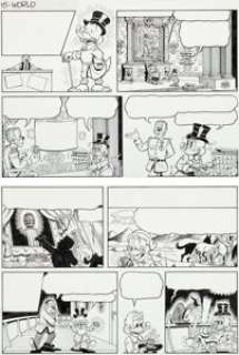 Rosa, Don | Don Rosa Anders And & Co. [Donald Duck & Company] #1994-15 Story Page 15 Uncle Scrooge Original Art (Egmont, 1994)... | Heritage