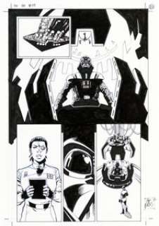 Ramon Bachs Star Wars: Bounty Hunters #19 Story Page 20 Original Art (Marvel, 2021). ...