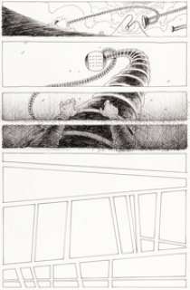 Bertram, Ian - Ian Bertram Little Bird #2 Story Pages 27 and 28 Original Art Group of 2 (Image Comics, 2019). ... (Total: 2 Original Art)