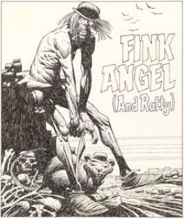 McMahon, Mike - Mick (Mike) McMahon 2000 AD Prog #313 Back Cover Original Art (Fleetway, 1983). ...