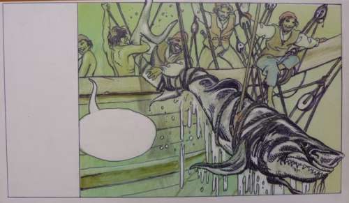 Manara, Milo | Manara, Milo - Case originale couleur - Columbus - (1992) | Catawiki