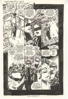 John Byrne - Next Men #12 pg 6 Original Comic Art