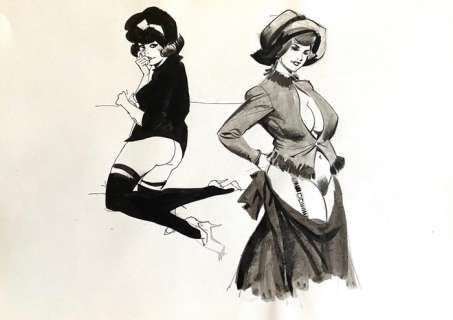 Leone Frollo | Leone Frollo - Illustrazione originale - Exemplaire unique | Catawiki