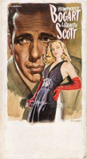 Dead Reckoning by Alfredo Capitani (Columbia, 1947), Signed Italian Mixed Media Artwork on Illustration Paper for First-release Italian Posters. | Heritage