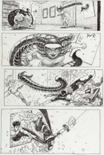 Ian Bertram - Batman Eternal #11 Story Page 15 Original Art (DC, 2014).