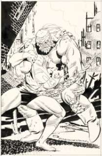 Jon Bogdanove and Dennis Janke - Advance Comics #47 Cover First Doomsday Original Art (Capital City Distributions, 1992).