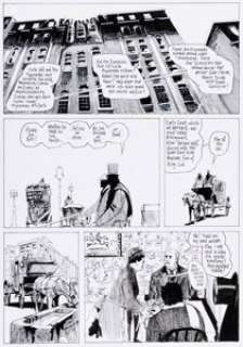 Eddie Campbell - Taboo #5 From Hell Chapter 4 Story Page 17 Original Art (Spiderbaby Grafix, 1992).