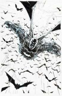 Chris Burnham - Batman Incorporated #10 Splash Page 20 Original Art (DC, 2012).