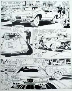 Font, Alfonso | Font, Alfonso - 11x Planche originale - Sandberg père et fils - Monsieur Gilbert - (années 1970) | Catawiki