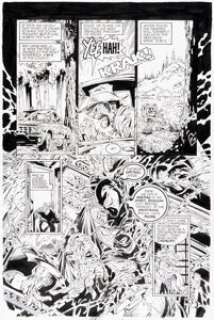 Greg Capullo, Todd McFarlane, and Kevin Conrad Spawn #30 Story Page 16 Original Art (Image, 1995).