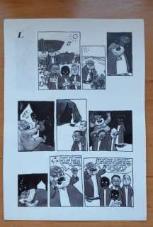 Stassen, Jean-Philippe | Stassen, Jean-Philippe - Planche originale - Pawa : Chroniques des monts de la Lune - (2002) | Catawiki