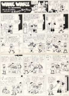 Martin Branner Winnie Winkle Sunday Comic Strip Original Art (Chicago Tribune, 1922).