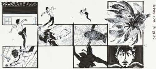 Wes Craig Deadly Class #5 Story Page 14 Original Art (Image, 2014).