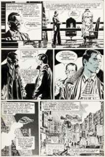 Al Williamson and Carlos Garzon Blade Runner #1 Story Page 12 Original Art (Marvel, 1982).