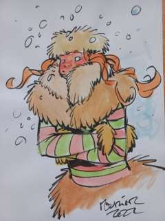 Mourier, Jean-Louis | Mourier, Jean-Louis - Dessin original couleur - Trolls de Troy - (2022) | Catawiki