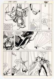 Walt Simonson and Tom Palmer Star Wars #57 Story Page 4 Original Art (Marvel, 1982). | Heritage