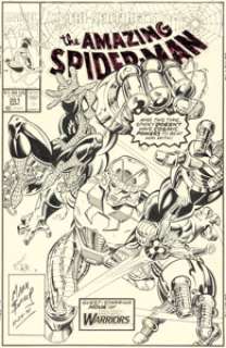 Mark Bagley and Randy Emberlin The Amazing Spider-Man #351 Cover Original Art (Marvel, 1991). | Heritage