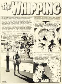 Wally Wood Shock SuspenStories #14 Complete 7-Page Story "The Whipping" Original Art (EC, 1954). (Total: 7 Original Art) | Heritage