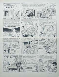 Greg | Greg - Planche originale - Zig et Puce T5 - Les Frais de la Princesse - (1970) | Catawiki