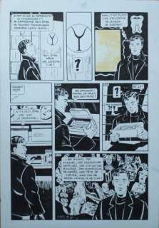 Montellier, Chantal | Montellier, Chantal - Planche originale - Paris sur sang - (1997) | Catawiki