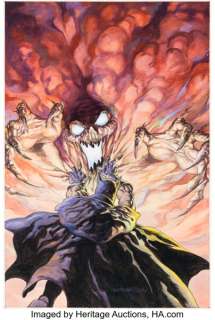 Bernie Wrightson Batman: Nevermore #5 Cover Painting Original Art (DC, 2003). | Heritage