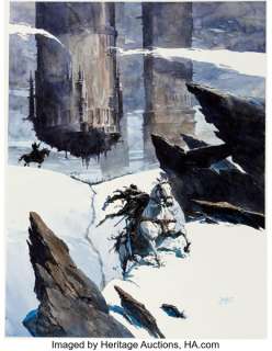 Guillaume Sorel Hawkmoon Illustration Original Art (Éditions Titam, 2021).