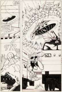 Mary Wilshire and Pat Redding The Amazing Spider-Man Annual #19 Alistaire Smythe First Appearance Issue Story Page 36 Original Art (Marvel, 1985).