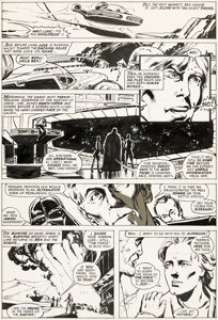 Howard Chaykin and Steve Leialoha Star Wars #2 Story Page 6 Original Art (Marvel, 1977).