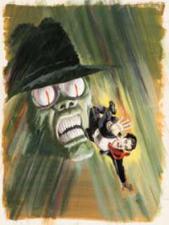 George Wilson The Twilight Zone #37 Cover Original Art (Gold Key/Western, 1971).