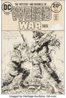 George Evans Weird War Tales #18 Cover Original Art (DC, 1973). | Heritage