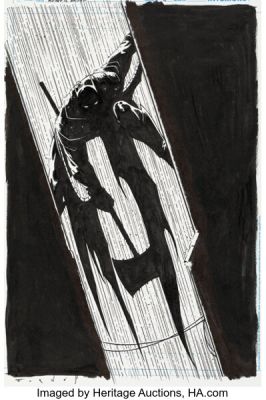 Jorge Fornés Absolute Batman #4 Variant Cover Original Art (DC, 2025).