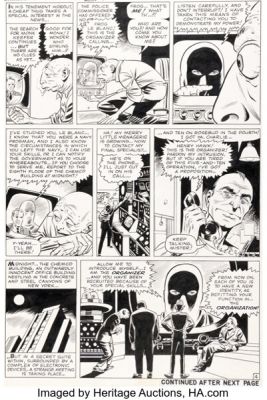 Bob Powell and Wally Wood Daredevil #10 Story Page 4 Original Art (Marvel, 1965). | Heritage