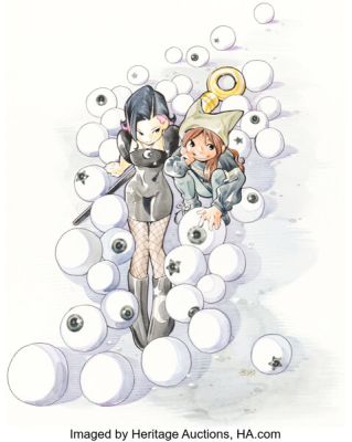 Peach Momoko Runaways #1 Variant Cover Original Art (Marvel, 2025).