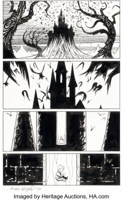 Marc Hempel Sandman #69 Dream (Daniel) First Appearance Story Pages 21-22 Original Art (DC/Vertigo, 1995). (Total: 2 Original Art) | Heritage